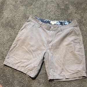 Men's Gray Casual Shorts